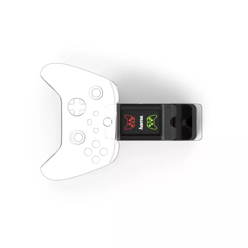 Hama 00115496 Ladegerät für Mobilgeräte Gaming-Controller Schwarz USB Indoor