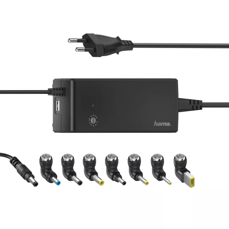 Hama 00200004 Ladegerät für mobile Geräte Laptop Schwarz AC Indoor
