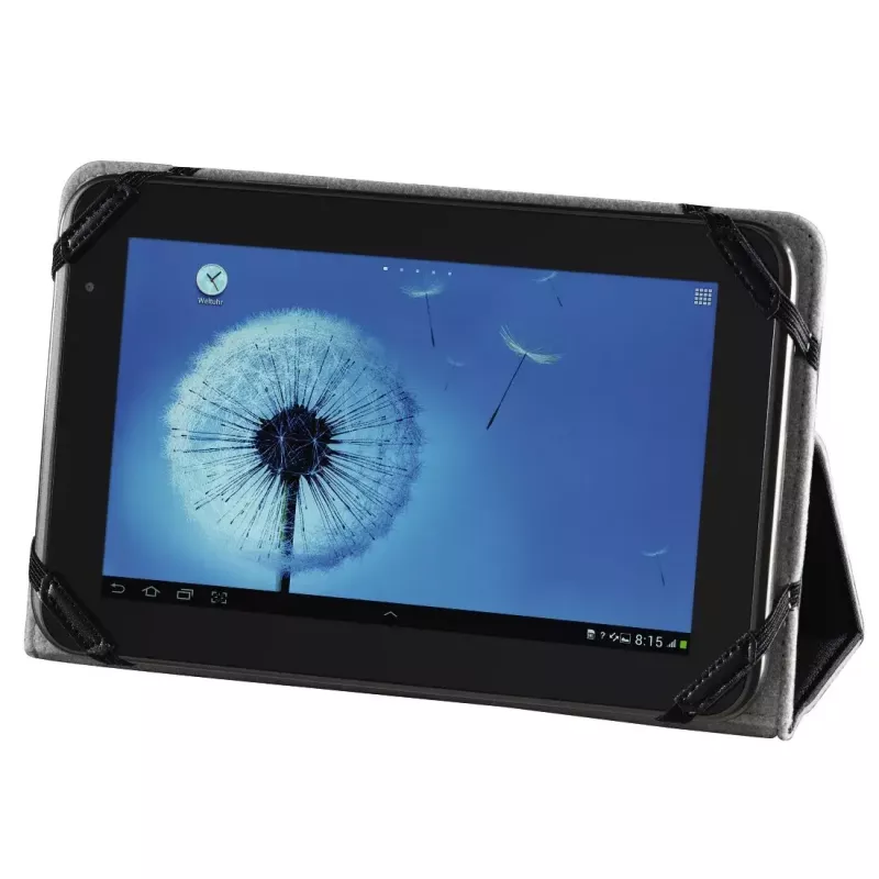 Folio Case Hama Strap 173500H 7 Zoll Schwarz