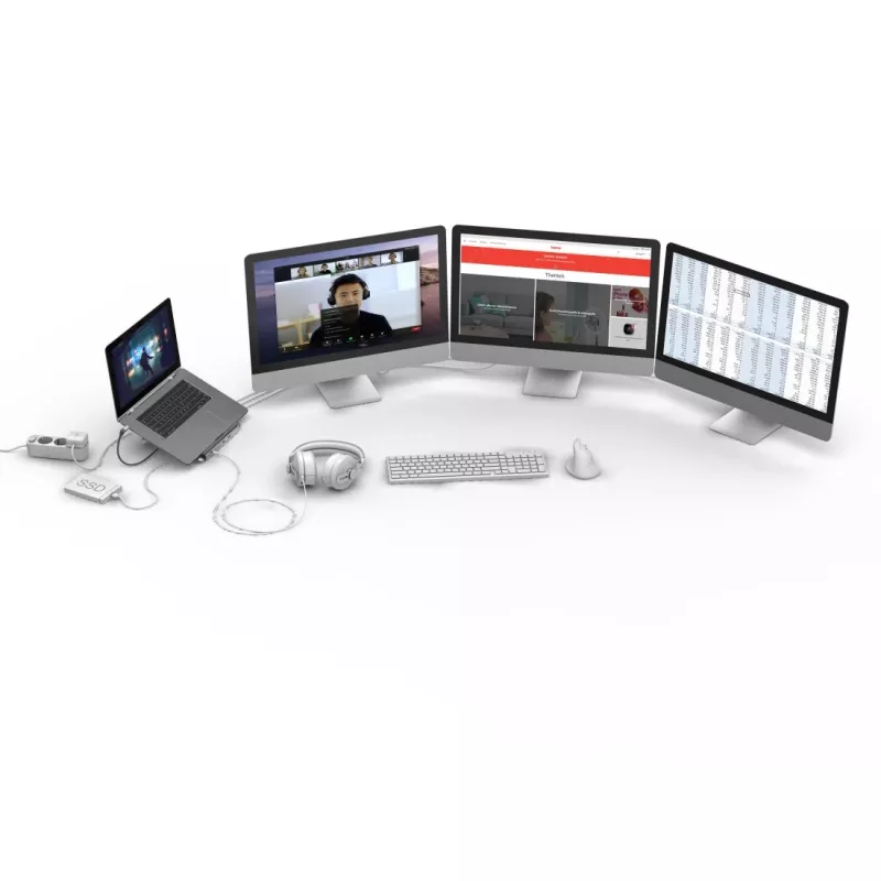 Hama Connect2Office Stand Laptopständer Anthrazit