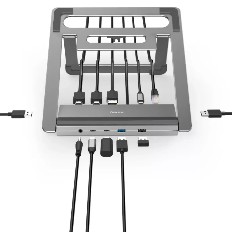 Hama Connect2Office Stand Laptopständer Anthrazit