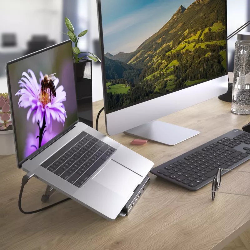 Hama Connect2Office Stand Laptopständer Anthrazit