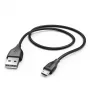 Hama 1,4 m, USB2.0-A/USB2.0 Micro-B USB-Kabel USB A Micro-USB B Schwarz