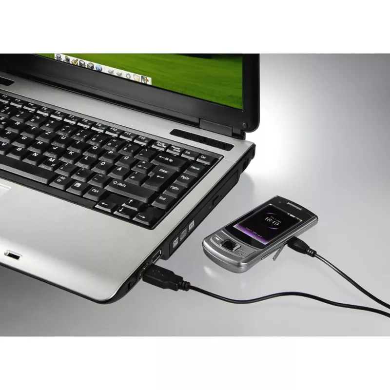 Hama 1,4 m, USB2.0-A/USB2.0 Micro-B USB-Kabel USB A Micro-USB B Schwarz