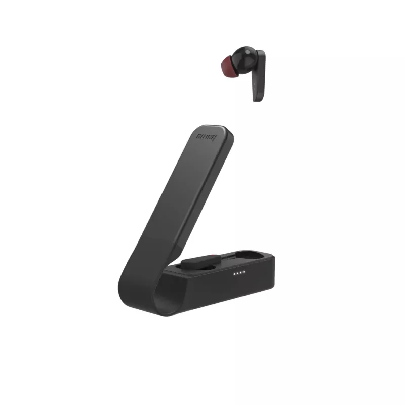 Hama Spirit Pocket Headset True Wireless Stereo (TWS) In-Ear Anrufe/Musik Bluetooth Schwarz