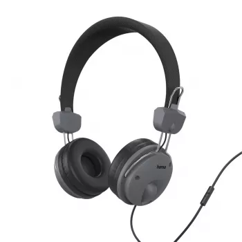 Hama Fun Headset, kabelgebunden, Kopfband, Anrufe/Musik, Schwarz