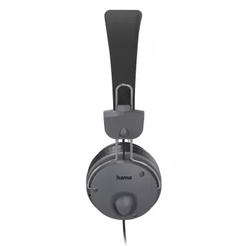 Hama Fun Headset, kabelgebunden, Kopfband, Anrufe/Musik, Schwarz