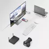 Hama 00200103 Laptop-Dock/Port-Replikator USB 3.2 Gen 1 (3.1 Gen 1) Type-C Grau
