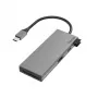 Hama 00200110 Laptop-Dock/Port-Replikator USB 3.2 Gen 1 (3.1 Gen 1) Typ-C Grau