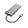 Hama 00200110 Laptop-Dock/Port-Replikator USB 3.2 Gen 1 (3.1 Gen 1) Typ-C Grau