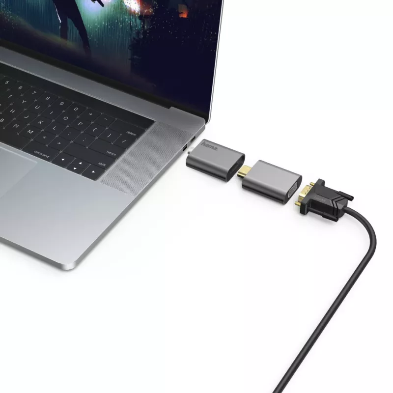 Hama 00200306 USB-Grafikadapter 4096 x 2160 Pixel Grau