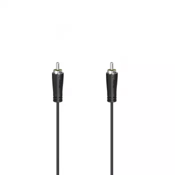 Hama 00205098 Audiokabel 1,5 m RCA Schwarz