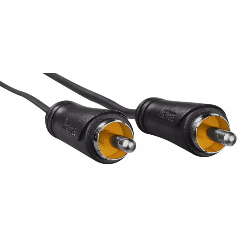 Hama 00205098 Audiokabel 1,5 m RCA Schwarz
