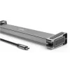Hama Connect2Office Basic Wired USB 3.2 Gen 1 (3.1 Gen 1) Type-C Anthrazit, Grau
