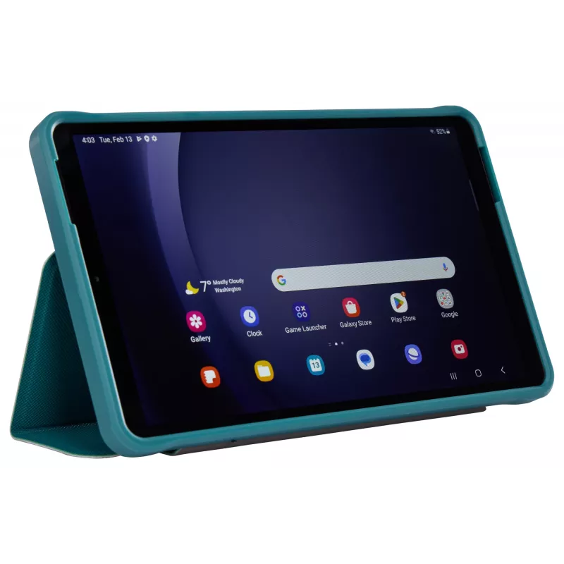 Case Logic SnapView CSGE2196 Patina Blue Hülle Samsung Galaxy Tab A9 8,7 Zoll, 22,1 cm
