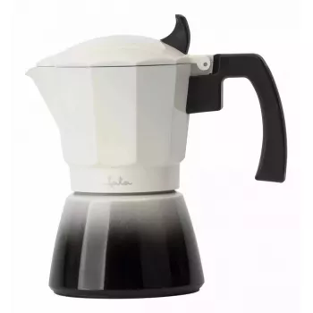 Moka-Kanne JATA HCAF2409 0,45 L Schwarz Weiß