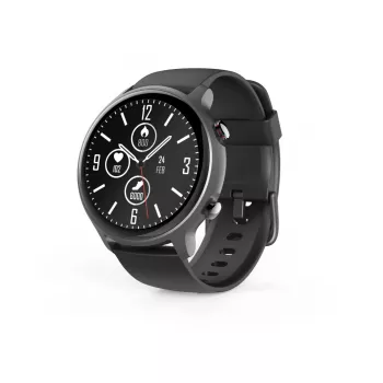Hama Fit Watch 6910 3,25 cm (1,28 Zoll) LCD 46 mm Digital Touchscreen Grau GPS (Satellit)