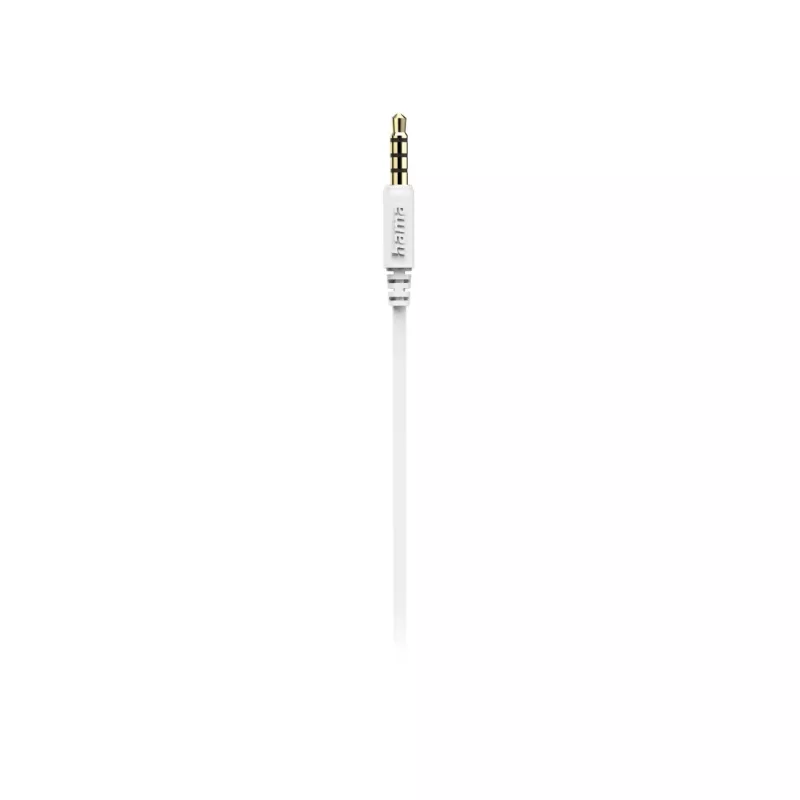 Hama Intense Headset Kabelgebunden In-Ear Anrufe/Musik Silber, Weiß