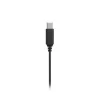 Hama 00184192 Kopfhörer/Headset Kabelgebunden Im-Ohr Anrufe/Musik USB Typ-C Schwarz, Dunkelgrau