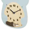 Hama Koala Pendel-Mechanikuhr Sonstige Blau, Braun, Holz