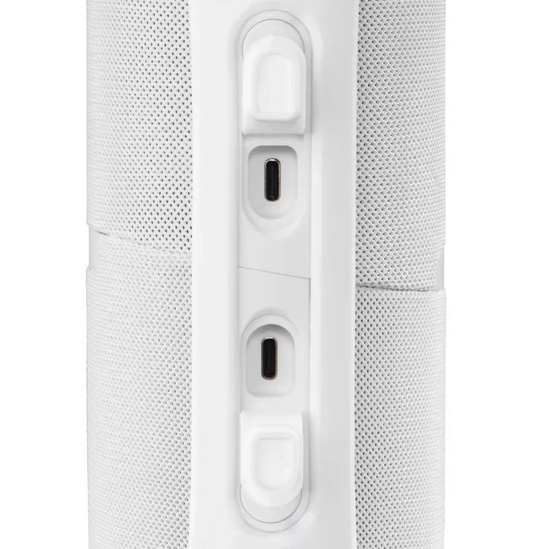 Hama Twin 3.0 Stereo tragbarer Lautsprecher Weiß 30 W