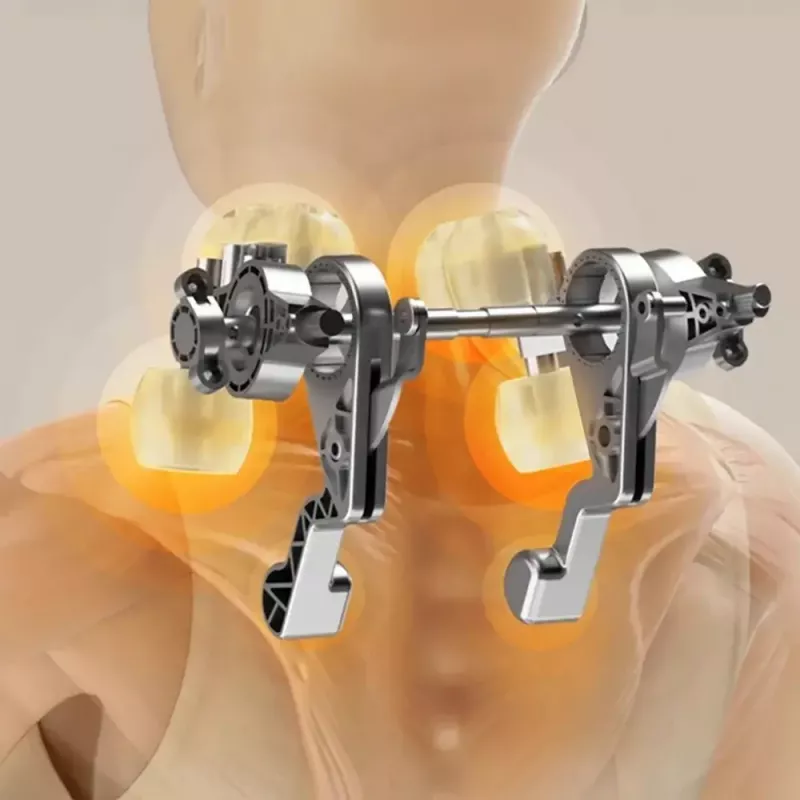 Nacken- und Schultermassagegerät MEDIA-TECH MT6533 mit Wärmefunktion, tragbares Design