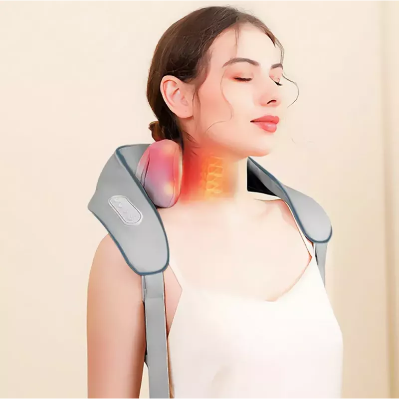 Nacken- und Schultermassagegerät MEDIA-TECH MT6533 mit Wärmefunktion, tragbares Design