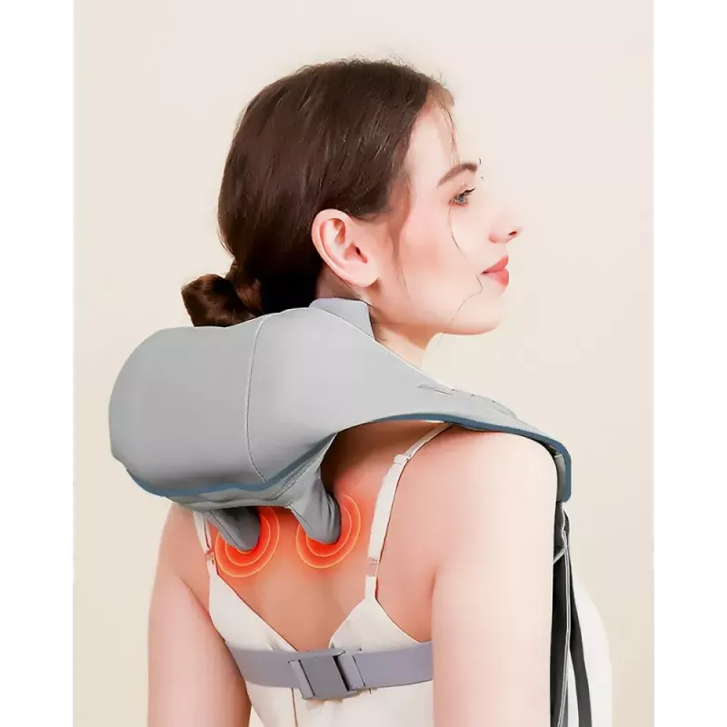 Nacken- und Schultermassagegerät MEDIA-TECH MT6533 mit Wärmefunktion, tragbares Design