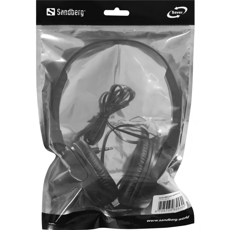 Sandberg Saver MiniJack HeadPhone Travel Kopfhörer