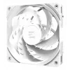120mm ARGB Gehäuselüfter ZALMAN ZM-AF120R ARGB Weiß — 120mm, ARGB-Beleuchtung, weißer Rahmen