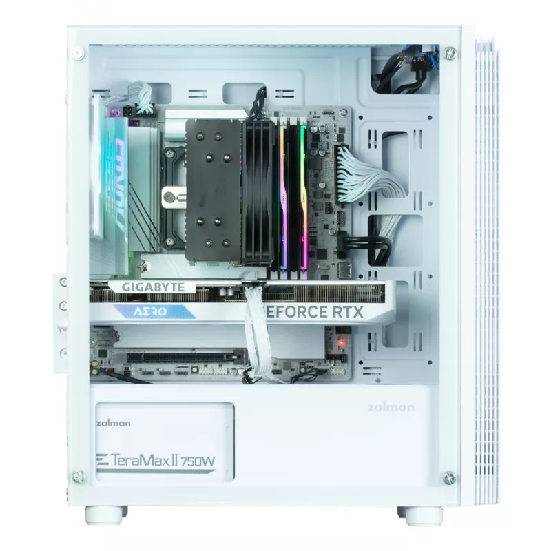 Computer Case Zalman T4 Plus Mini Tower White