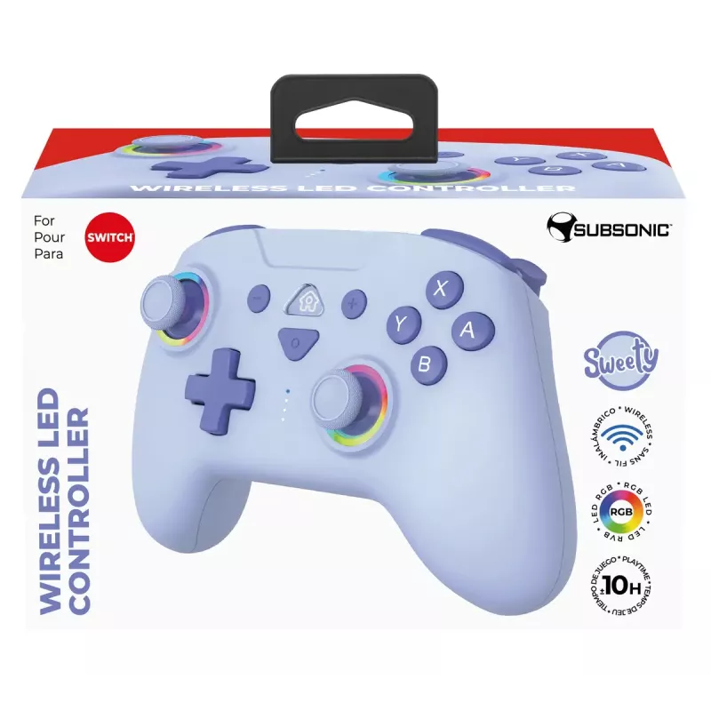 Gamepad Subsonic 147436 Blau RF Nintendo Switch Kabellos 10h Akku