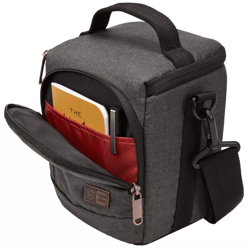 Case Logic Era CECS-102 Obsidian Toploader-Tasche Grau