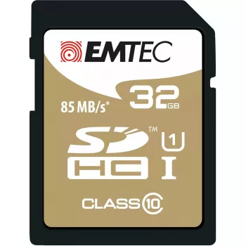 Speicherkarte Emtec 32 GB SDHC Class 10 ECMSD32GHC10GP
