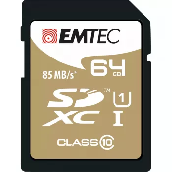 Emtec 64 GB SDXC Class 10 Speicherkarte ECMSD64GXC10GP