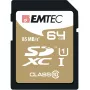 Emtec 64 GB SDXC Class 10 Speicherkarte ECMSD64GXC10GP