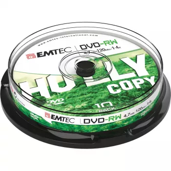 DVD-RW Emtec ECOVRW47104CB 4,7 GB 10 Stk.