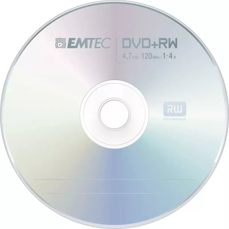 DVD+RW Emtec ECOVPRW47104CB 4.7 GB 10 Stück