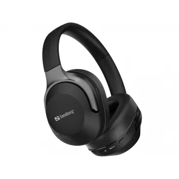 Sandberg Wireless Travel Headset ANC+ENC, Kabellos, Anrufe/Musik, 228 g, Headset, Schwarz