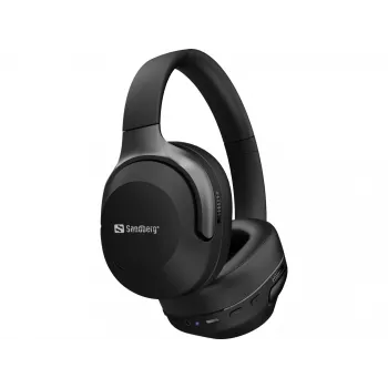 Sandberg Wireless Travel Headset ANC+ENC, Kabellos, Anrufe/Musik, 228 g, Headset, Schwarz