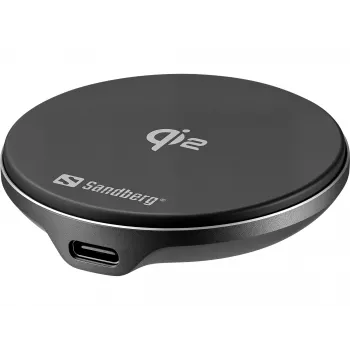 Wireless charger SANDBERG 441-61 Qi2 15W – Qi2 wireless charging pad Kompatibel with Qi devices