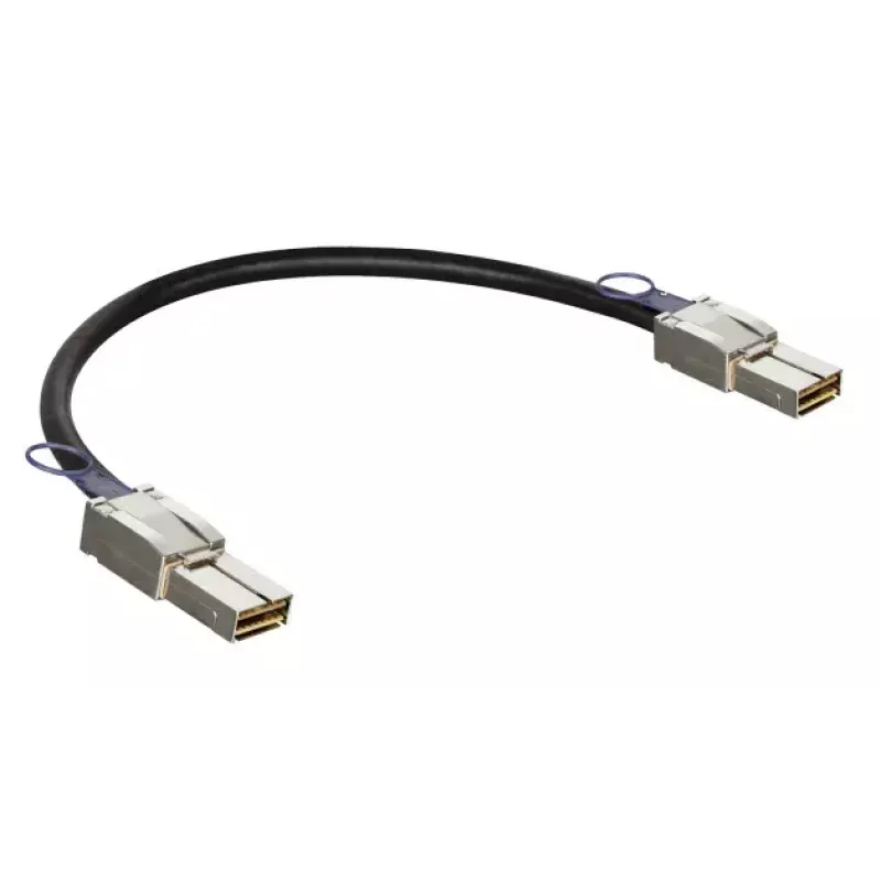 Netzwerkkabel D-Link CXP 120G, 0,5 m, CXP-Stecker–CXP-Stecker, schwarz