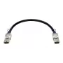 Netzwerkkabel D-Link CXP 120G, 0,5 m, CXP-Stecker–CXP-Stecker, schwarz