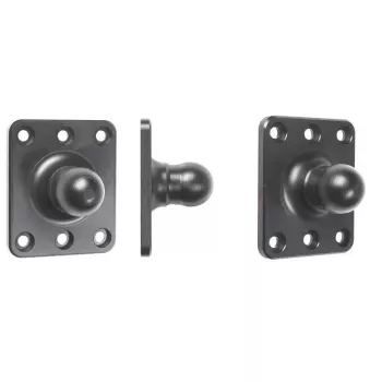 Halterungsset Brodit 215547 Schwarz