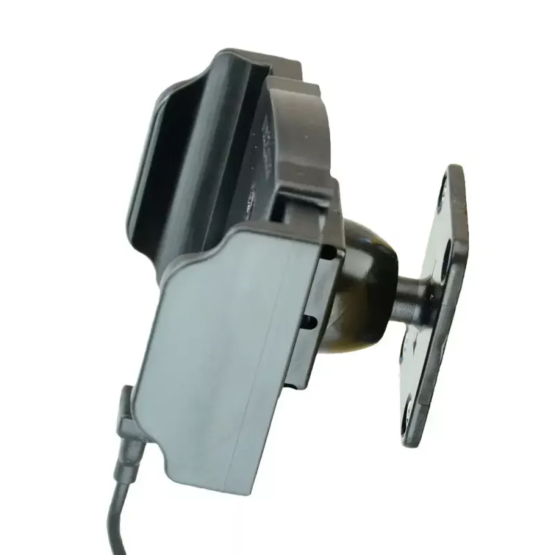 Handy-/Smartphone-Autoladegerät-Adapter KRAM Fix2Car — Zigarettenanzünder-Stromversorgung, schwarz