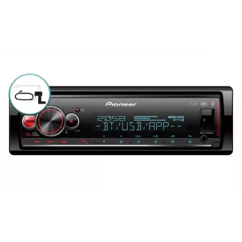Auto-Medienempfänger Pioneer MVH-S520DABAN 200 W Bluetooth Schwarz
