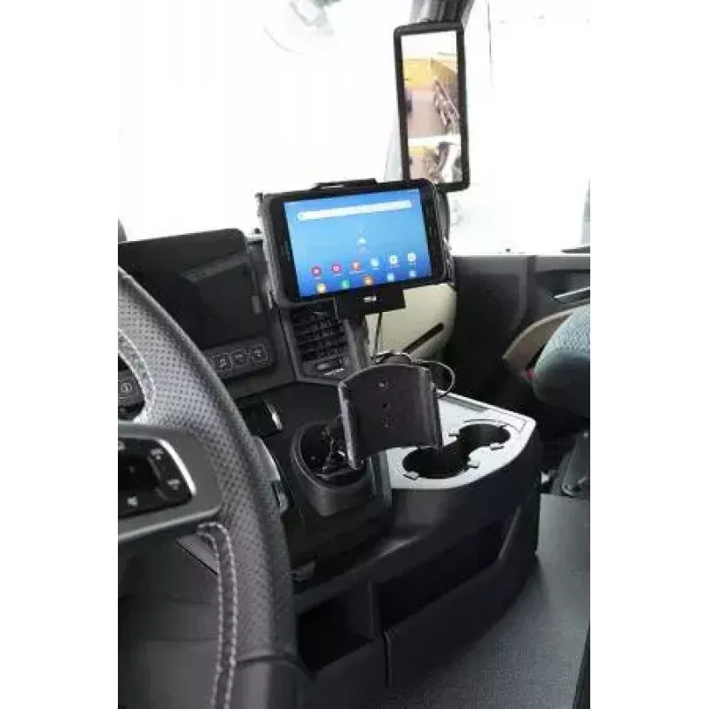 Passive Halterung Brodit 213558 Mobiler Computer Mobiltelefon Smartphone Navigator Schwarz