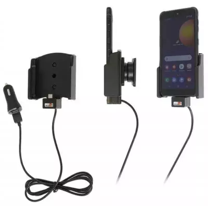 Aktive Halterung Brodit 721242 Mobiltelefon/Smartphone Schwarz
