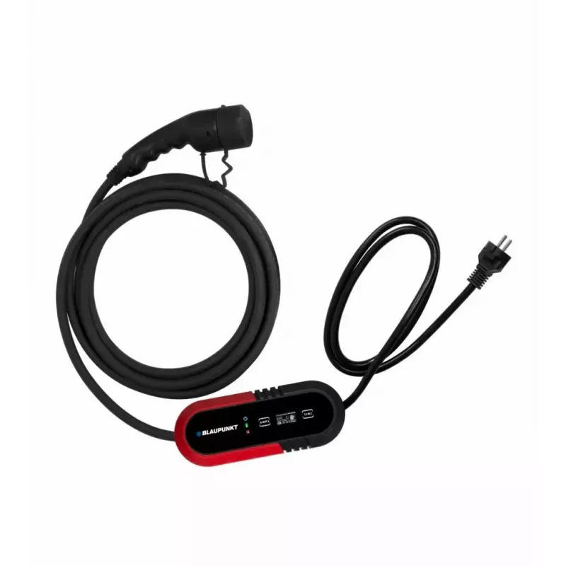 Blaupunkt P1PM2T2 Schwarze Bodenladestation aus Kunststoff 3700W 8m Kabel