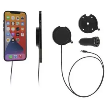 Aktive Halterung Brodit 216324 Mobiltelefon Smartphone Schwarz
